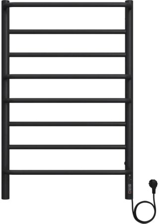 Полотенцесушитель электрический Terminus Евромикс П8 50х80 КС, черный муар 