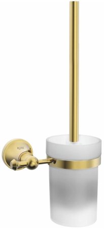 Ершик для унитаза Rose RG1900E, золото 