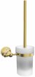 Ершик для унитаза Rose RG1900E, золото 