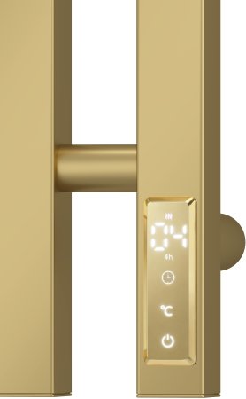 Полотенцесушитель электрический APEXTERMO Sirius SR10112GL 1100x120 с крючками, золотой матовый 