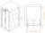 Душевой уголок RGW PA-144 (PA-104+Z-050-2+O-104) 900x1200 