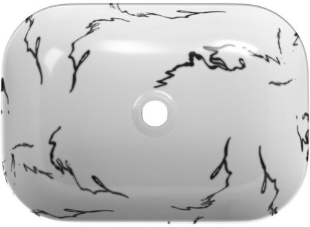 Раковина-чаша Point Вега 46 PN43711WB Черная Белая 