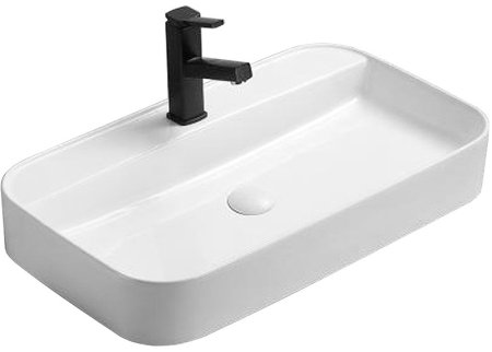 Раковина CeramaLux 70 78575 Белая глянцевая 