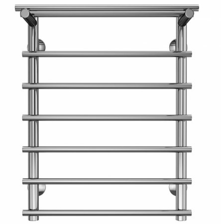 Водяной полотенцесушитель Terminus Ватра П7 500x696 4670030723888 с полкой Хром 