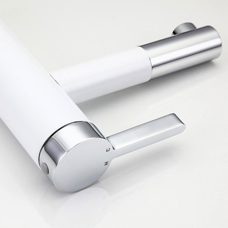 Смеситель для раковины Frap H52 F1052-14 Белый Хром 