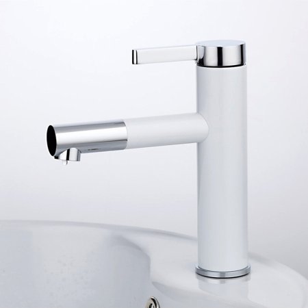 Смеситель для раковины Frap H52 F1052-14 Белый Хром 