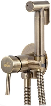 Гигиенический душ со смесителем Viko V-4923 Бронза 