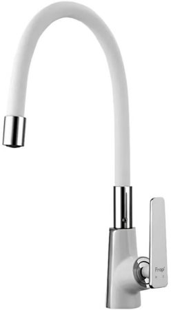 Смеситель для кухни Frap H58 F4458 Белый Хром 