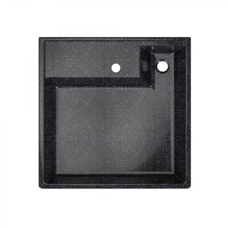 Раковина над стиральной машиной СаНта Юпитер 60х60 черная 