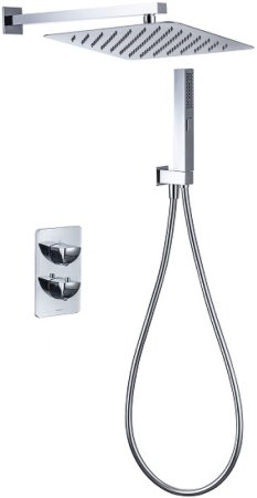 Душевая система Allen Brau Infinity 5.21016-00 с термостатом Хром 