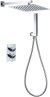 Душевая система Allen Brau Infinity 5.21016-00 с термостатом Хром 
