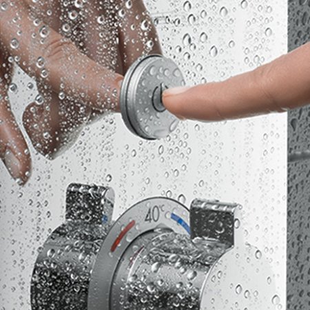 Смеситель для душа Hansgrohe ShowerSelect 15762000 с термостатом Хром 