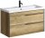 Тумба под раковину Aqwella Fargo 100 FRG0110DB Дуб балтийский 