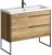 Тумба под раковину Aqwella Fargo 100 FRG0110DB Дуб балтийский 