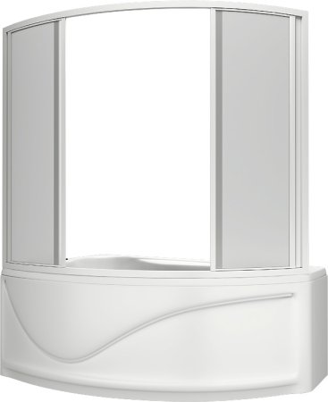 Шторка на ванну Bas Николь 