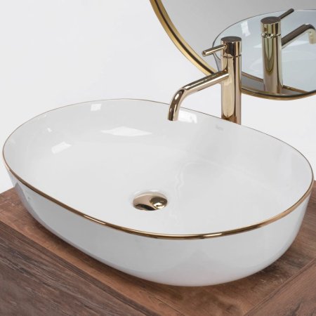 Раковина 60,5х41 см Rea Cleo REA-U6211 