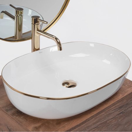 Раковина 60,5х41 см Rea Cleo REA-U6211 