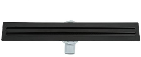 Душевой лоток ALMAes Bajo 70 BG70BL с решеткой Черный 
