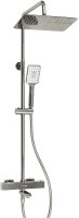 Душевая система WasserKRAFT A199.069.126.087.CH Thermo с термостатом Хром
