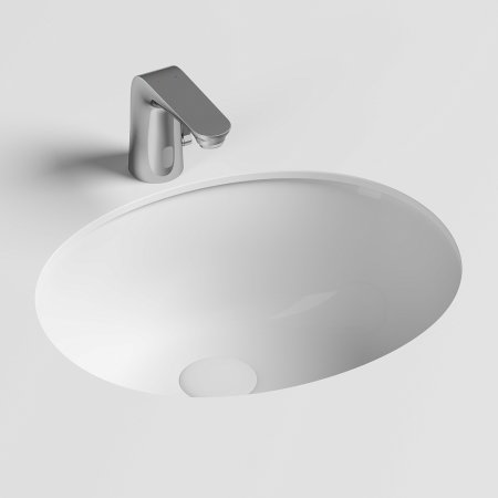 Мебельная раковина Ceramica Nova Element CN6042 встраиваемая белая 