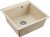 Мойка кухонная Paulmark Praktisch PM105152-CH 51х52см, шампань 