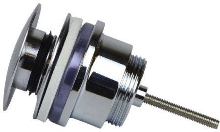 Донный клапан Bronze de Luxe 1760'S Loft 008CC click-clack Хром матовый 