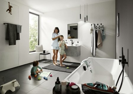 Полотенцедержатель Hansgrohe AddStoris 41743000 двойной Хром 