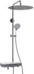 Душевая система WasserKRAFT A113.117.058.CH Thermo с термостатом Хром Белая 