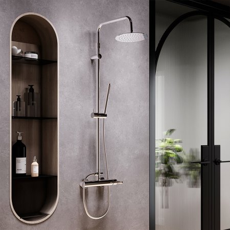 Душевая система Damixa Scandinavian Pure 936710000 Хром 