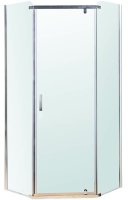 Душевой уголок Berges Solo T 100х100 061109 профиль Хром сильвер стекло прозрачное