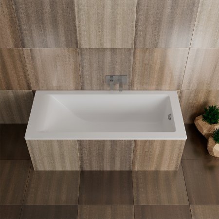 Ванна из искусственного камня Delice Diapason 170x75 DLR_330006 без антискользящего покрытия 