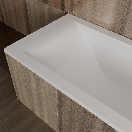 Ванна из искусственного камня Delice Diapason 170x75 DLR_330006 без антискользящего покрытия 