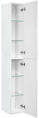 Шкаф пенал Aquaton Диор 26 1A110803DR010 подвесной Белый 