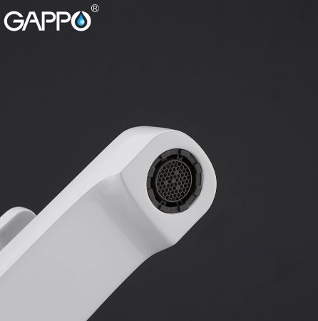 Смеситель для раковины Gappo G02-8 G1002-8 Белый Хром 