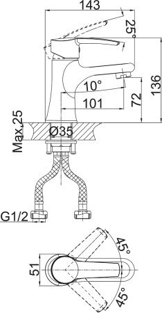 Комплект D&K Rhein Valerius DA136212432SET 