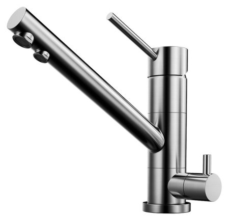 Смеситель для кухонной мойки Omoikiri Tonami BN, нержавеющая сталь 