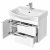 Тумба под раковину Aquaton Беверли 65 1A235301BV010 подвесная Белый глянец 