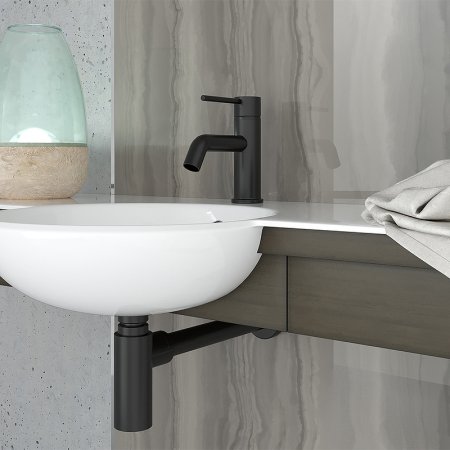 Смеситель для раковины Paini Cox 78PZ211LBL Черный матовый 