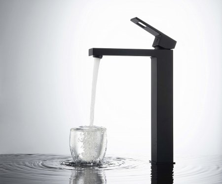 Смеситель Timo Briana 7111/03F для раковины, черный 