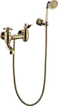 Смеситель Timo Lina 7034/02Y antique, для ванны с душем 