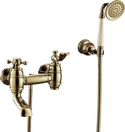Смеситель Timo Lina 7034/02Y antique, для ванны с душем 