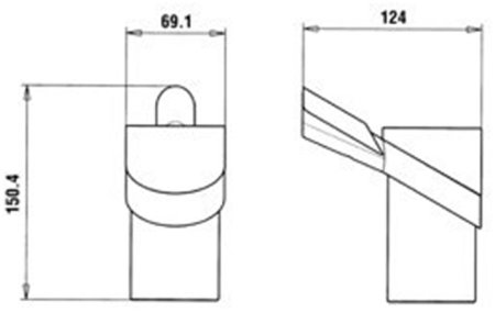 Стакан для зубных щеток Paini Morgana 73CR041VR Хром 