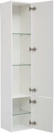 Шкаф-пенал для ванной Aquanet София 35 белый 