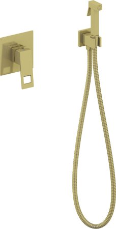 Гигиенический душ Timo Briana 7189/17SM со смесителем, золото матовое 