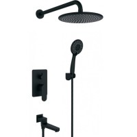 Встроенный смеситель для душа ViEiR V283563-C Черный