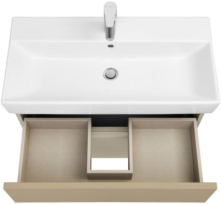 Тумба под раковину Roca Oleta 80 A857640515 подвесная Капучино 