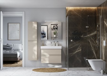 Тумба под раковину Roca Oleta 80 A857640515 подвесная Капучино 