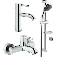 Комплект смесителей Vitra Minimax S A49153EXP Хром