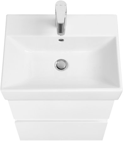 Тумба под раковину Roca Oleta 50 A857638501 подвесная Белая матовая 