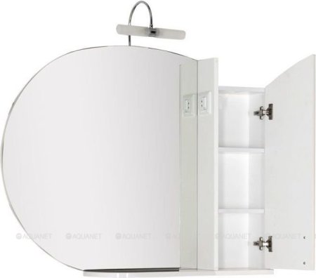 Зеркало-шкаф Aquanet Моника 105 белый 